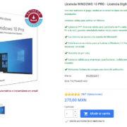 Dónde Adquirir una Licencia de Windows 10 Pro en México